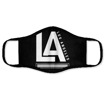 Discover Los Angeles LA California Gift Face Masks