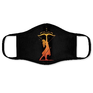 Discover Sagittarius Archer Zodiac Fire Sign Face Masks