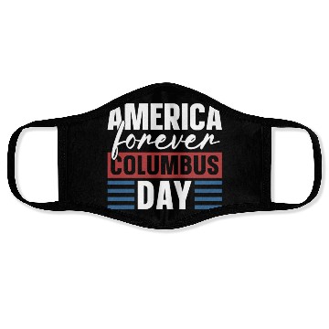 Discover Columbus Day 1492 Face Masks
