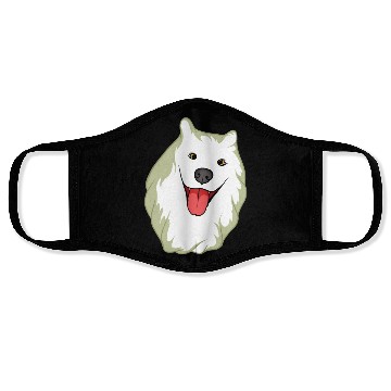 Discover Samoyed Cute Puppy Dog Owners Pet Lover Gift Ideas Face Masks