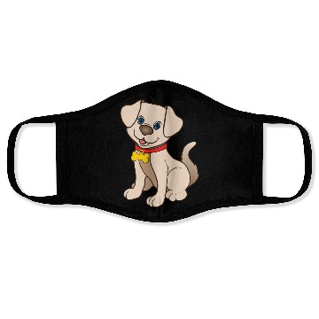 Discover Retriever Cute Puppy Dog Owner Pet Lover Gift Idea Face Masks