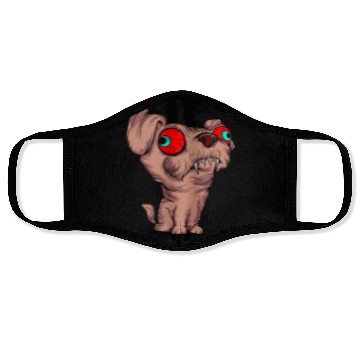 Discover Scary Big Eyes Dog Owners Pet Lover Gift Ideas Face Masks