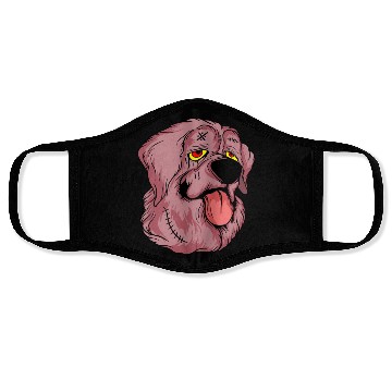 Discover Scary Brown Dog Owners Pet Lover Gift Ideas Face Masks