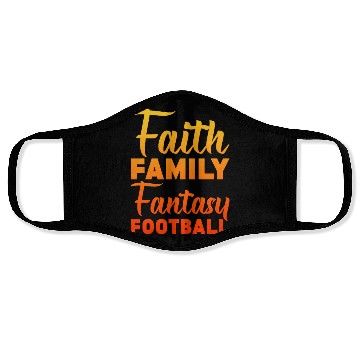Discover Faith Family Fantasy Football 2 Face Masks