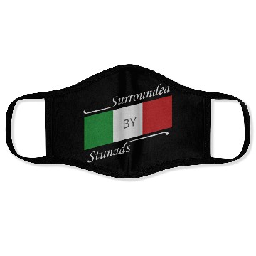 Discover Surrounded by stunads Italy Flag Design Face Masks