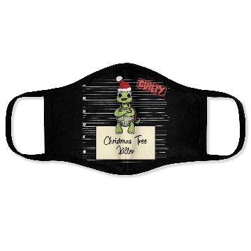 Discover turtle christmas funny prison Face Masks