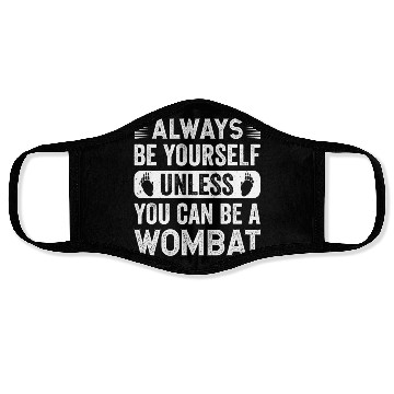 Discover Native Australian Animal Lovers Cute Wombat Face Masks