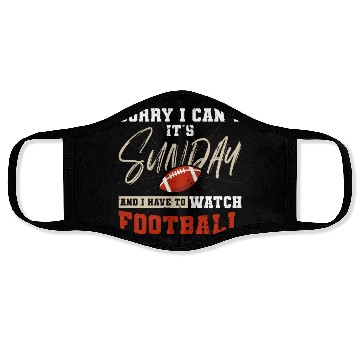 Discover American Football Sunday Football Player Sport Fan Face Masks