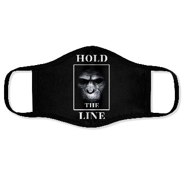 Discover APE Monkey Face "Hold the Line" Face Masks