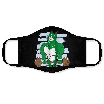 Discover Pumping hulk. Gym Face Masks