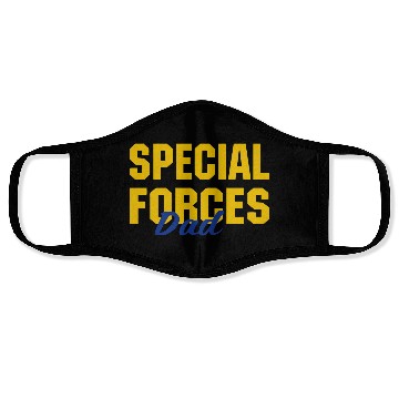 Discover Special Forces Dad Face Masks