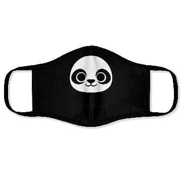 Discover Panda Mood : Cute Panda Illustration Face Masks