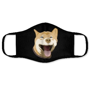 Discover Shiba Inu Happy Dog Owners Pet Lover Gift Ideas Face Masks