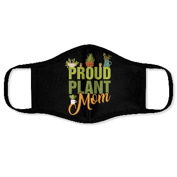 Discover Plant Mom Face Masks