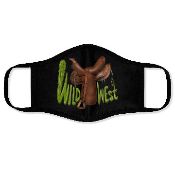 Discover Wild west Face Masks