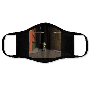 Discover Embrace Under Street Lights LGBTQ Pride Love Face Masks