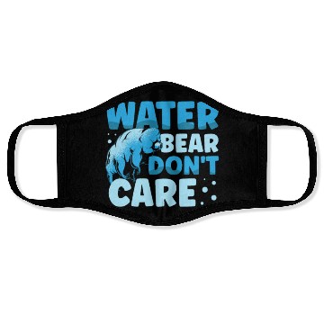 Discover Moss Piglet Science Biology Tardigrade Lover Face Masks