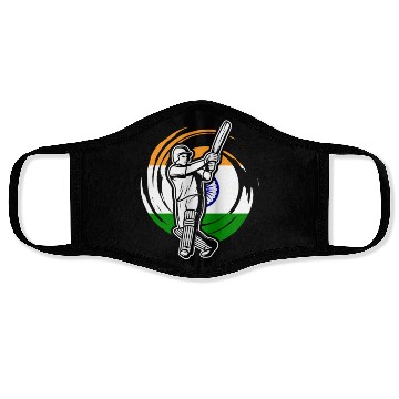 Discover India Cricket Player Face Masks