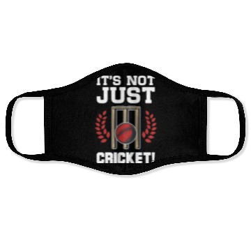 Discover It's Not Just Cricket Face Masks