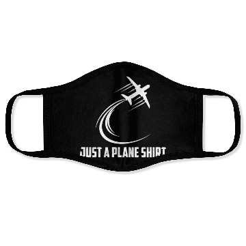 Discover Just A Plane Face Masks Aviation Pilot Airline