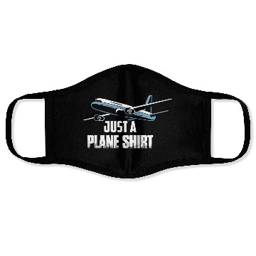 Discover Just A Plane Face Masks Airline Pilot Aviation
