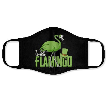 Discover Irish Flamingo - flamingo Face Masks