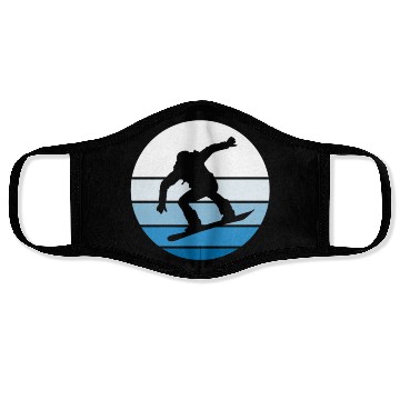 Discover Snowboarding Snowboarder Snowboard Face Masks