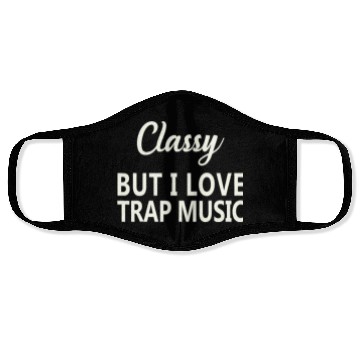 Discover Music Funny Rap Hip Hop Techno R&Bpuzzlei love pol Face Masks