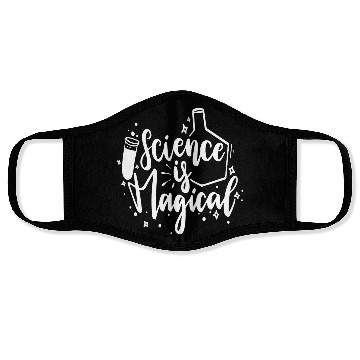 Discover Science Is Magical Nerd Geek Teacher Student Gifts Face Masks