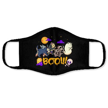 Discover Boo! | Spooky Funny Halloween | Mummy Skeleton Face Masks