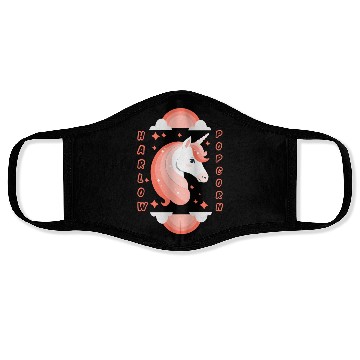 Discover Harlow And Popcorn Merch Popcorn The Pony Face Masks