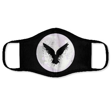 Discover Beautiful Black Crow Raven Bird Watch. Birds Face Masks