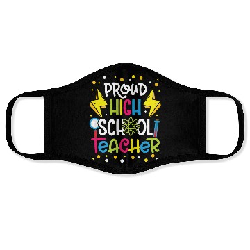 Discover Teachers proud high school teacher school teach Face Masks