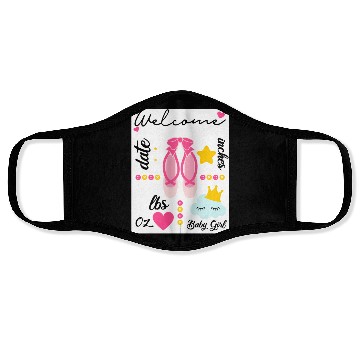 Discover ballerina theme no boxes Face Masks