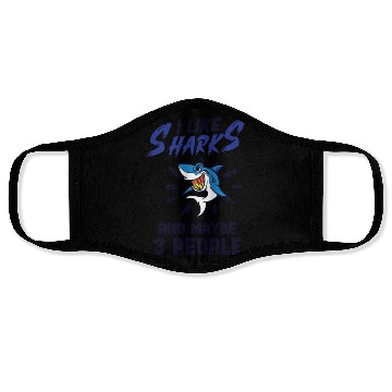 Discover Shark Ocean Predator Sea Creature Face Masks