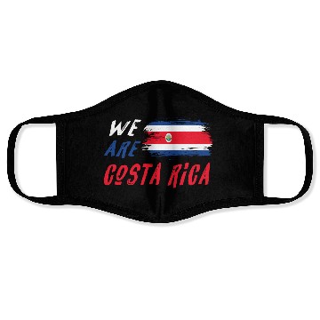Discover We are Costa Rica Face Masks