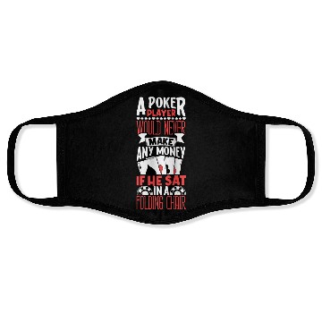 Discover Poker Casino Poker Player Gambling Roulette Gift Face Masks