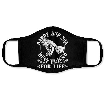 Discover Daddy and Son Best Friend For Life Face Masks