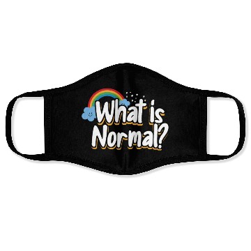 Discover What Is Normal Time For Modern Thinking Lqbtq Face Masks