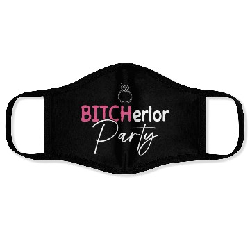 Discover Bitcherlor Party - Bachelorette Party Bride Squad Face Masks