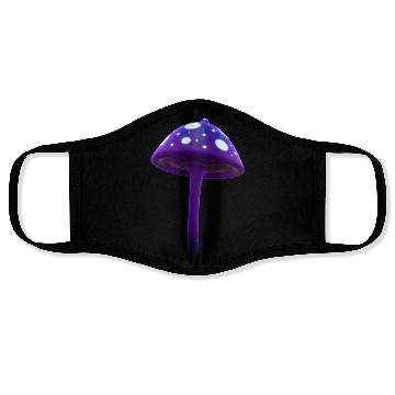 Discover Magic Purple Mushroom Face Masks