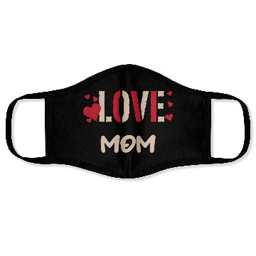 Discover LOVE MOM Face Masks