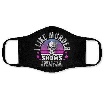 Discover I Like Murder Shows Comfy Clothes And 3 People Face Masks