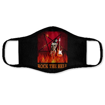 Discover ROCK THE HELL Face Masks