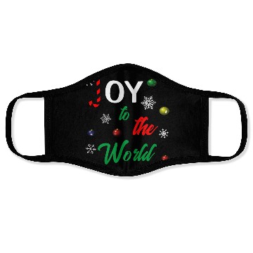 Discover Joy to the world Face Masks