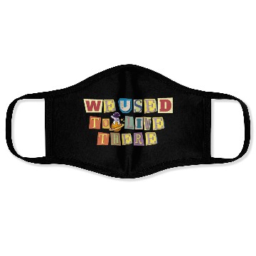 Discover We Used To Live There Cool astronauts on Planets Face Masks