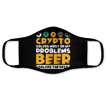 Discover The evolution of money bitcoin btc crypto cryptocu Face Masks
