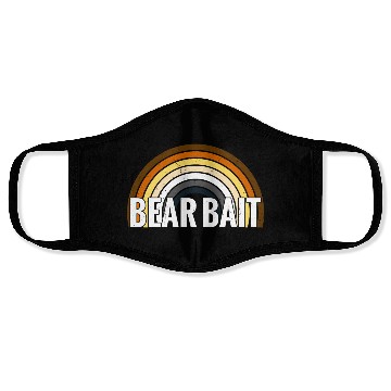 Discover Gay Bear Bait Pride - Subgroup LGBTQ Community Face Masks