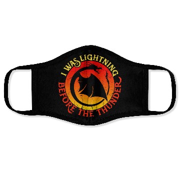 Discover I Was Lightning Before the Thunder, Dragon Lover Face Masks