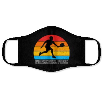 Discover pickleball dad pickleball ladies Face Masks